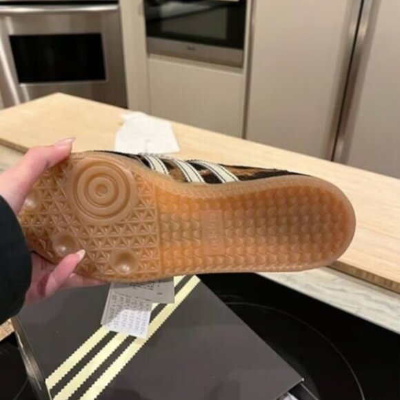 Adidas x Wales Bonner Samba Pony Leopard Print Women's - Picture 4 of 5